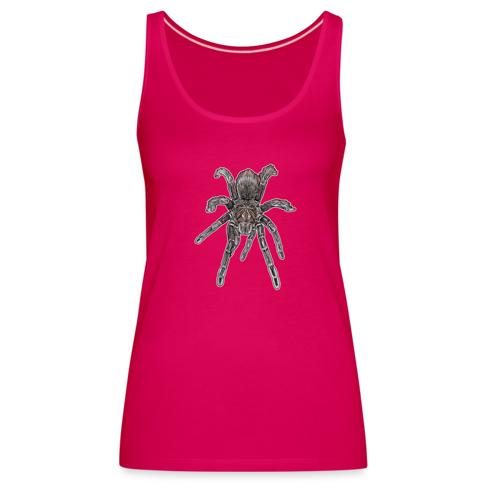 Frauen Tank Top Pamphobeteus sp Machala juvenile - dunkles Pink
