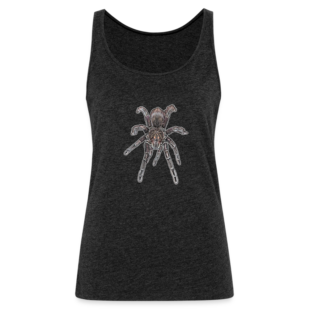 Frauen Tank Top Pamphobeteus sp Machala juvenile - Anthrazit
