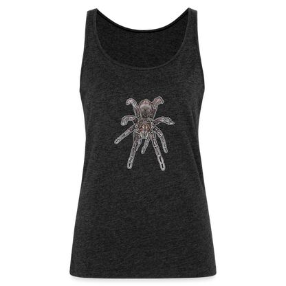 Frauen Tank Top Pamphobeteus sp Machala juvenile - Anthrazit