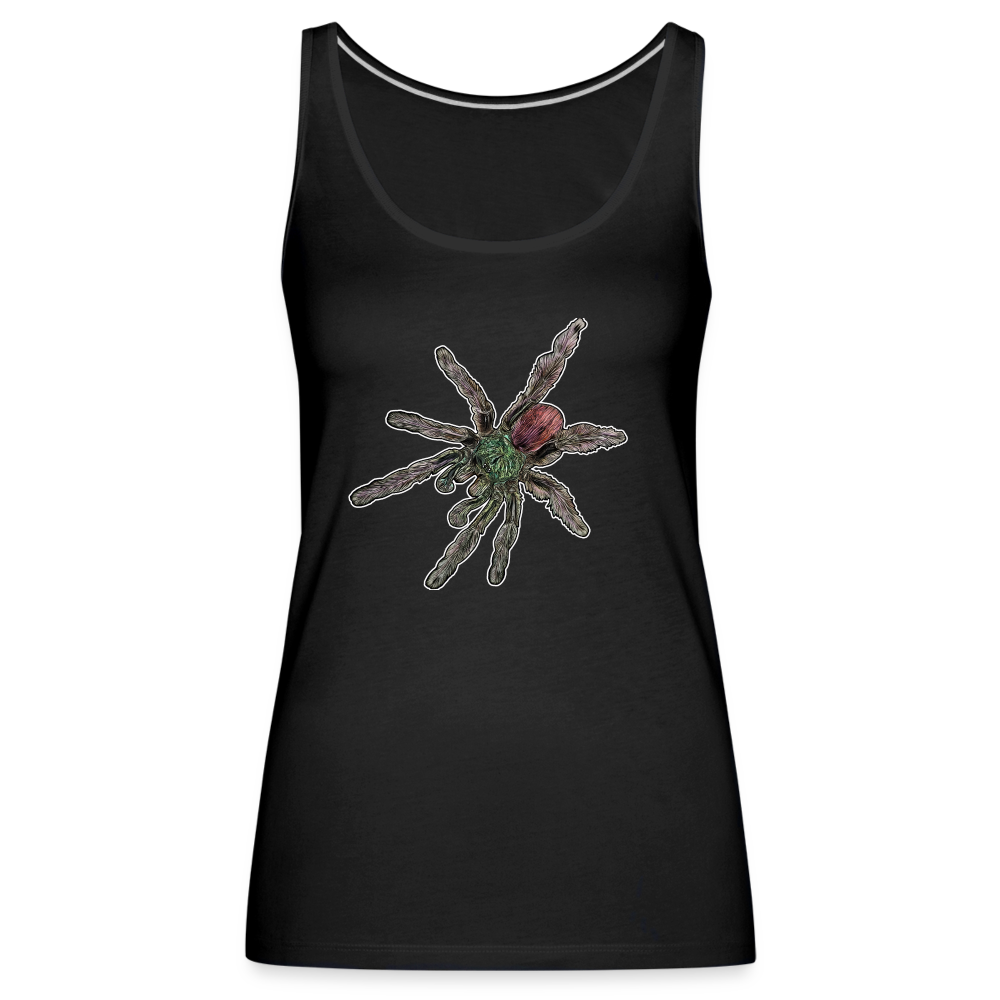 Frauen Tank Top Caribena versicolor - Schwarz