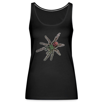 Frauen Tank Top Caribena versicolor - Schwarz
