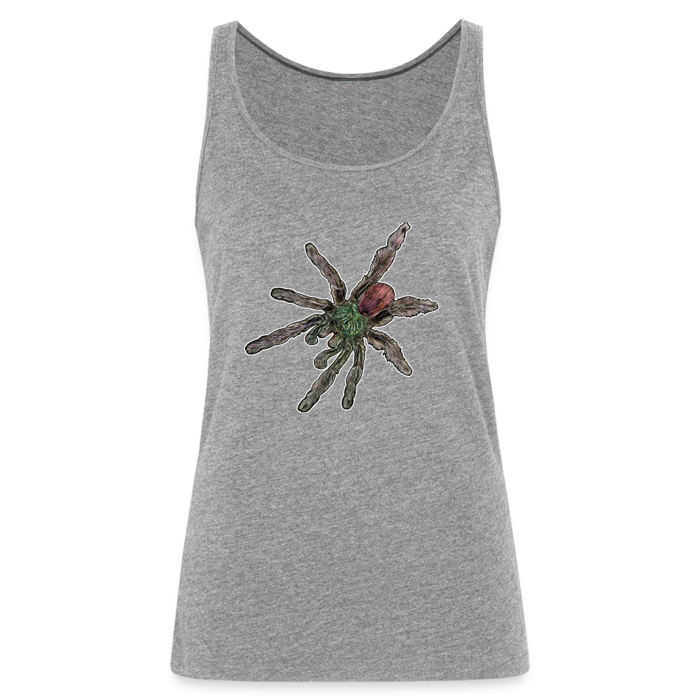 Frauen Tank Top Caribena versicolor - Grau meliert