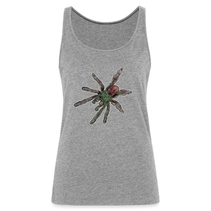 Frauen Tank Top Caribena versicolor - Grau meliert