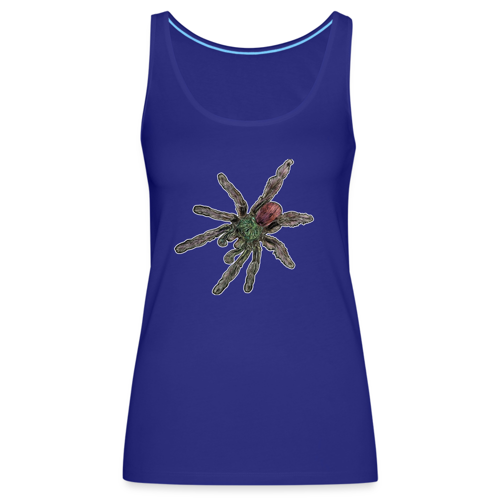 Frauen Tank Top Caribena versicolor - Königsblau