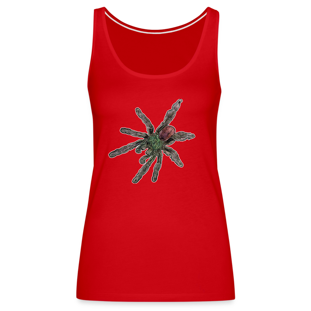 Frauen Tank Top Caribena versicolor - Rot