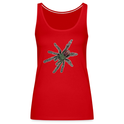 Frauen Tank Top Caribena versicolor - Rot