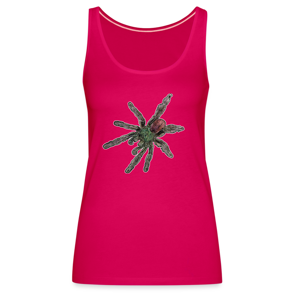 Frauen Tank Top Caribena versicolor - dunkles Pink