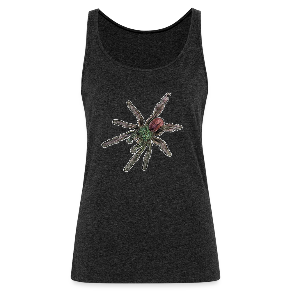 Frauen Tank Top Caribena versicolor - Anthrazit