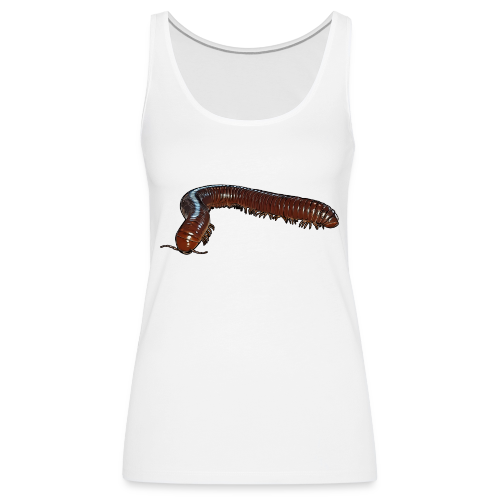 Frauen Tank Top Ophistreptus guineensis - weiß