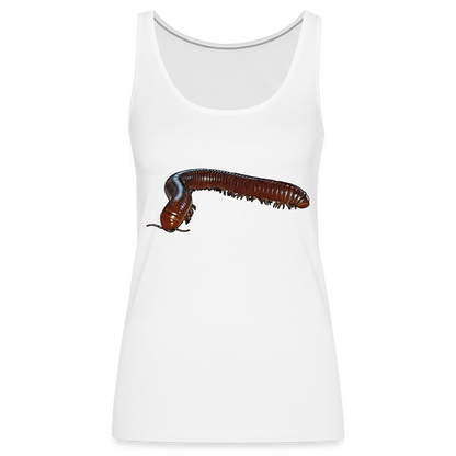 Frauen Tank Top Ophistreptus guineensis - weiß