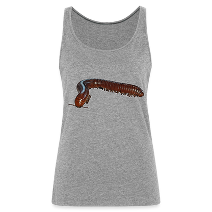 Frauen Tank Top Ophistreptus guineensis - Grau meliert