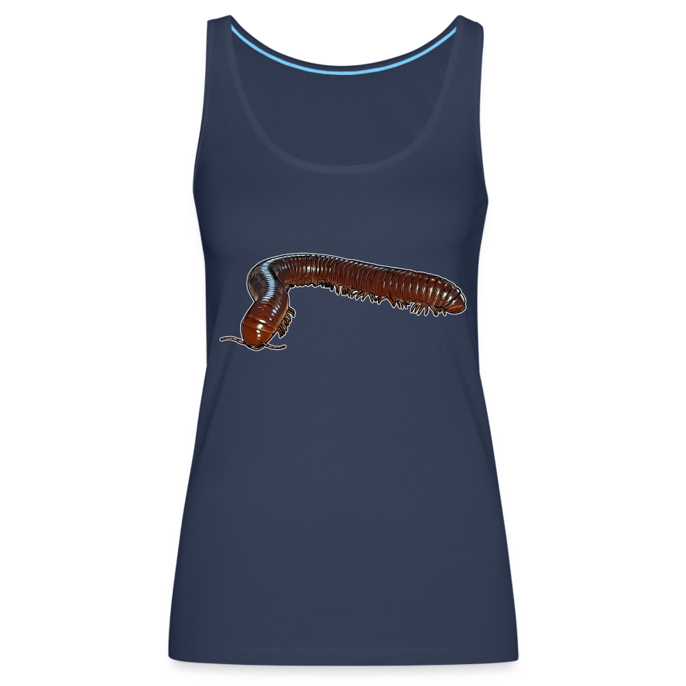 Frauen Tank Top Ophistreptus guineensis - Navy