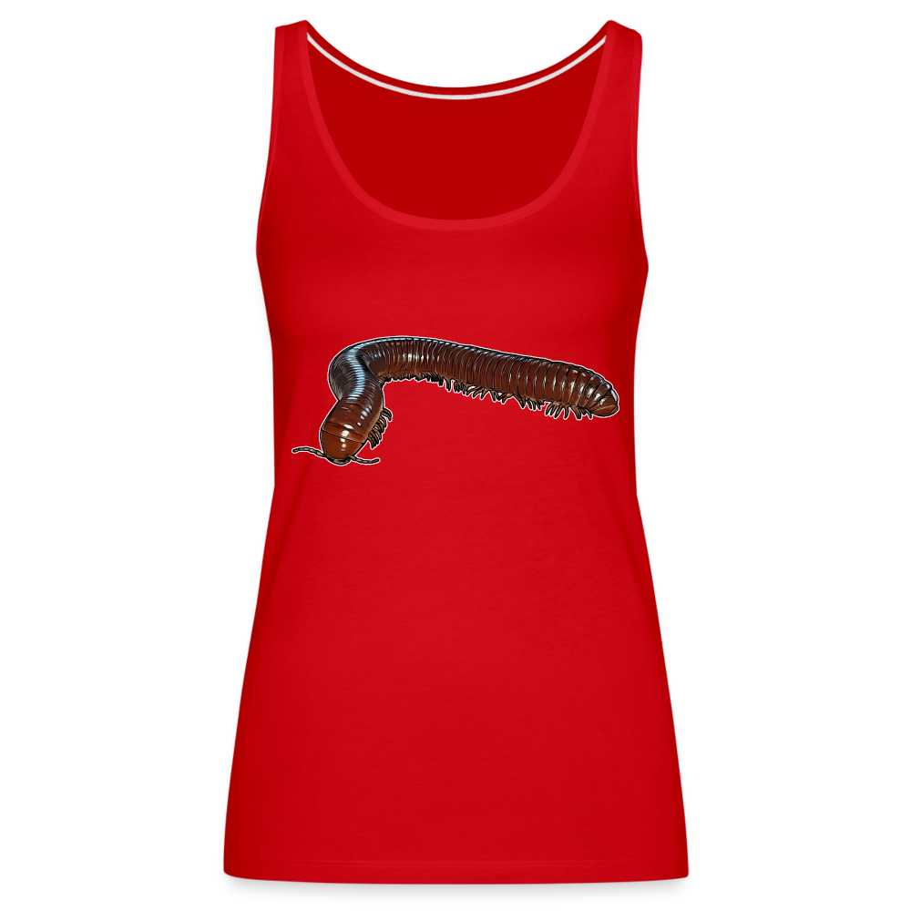 Frauen Tank Top Ophistreptus guineensis - Rot