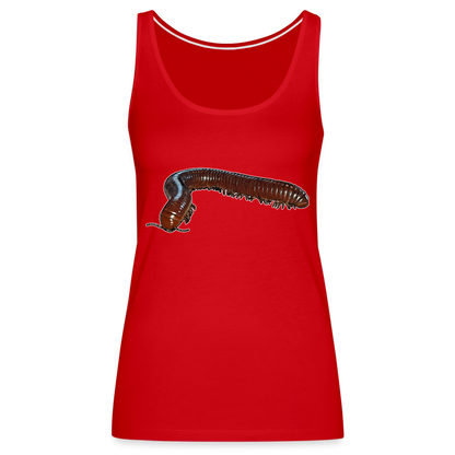 Frauen Tank Top Ophistreptus guineensis - Rot