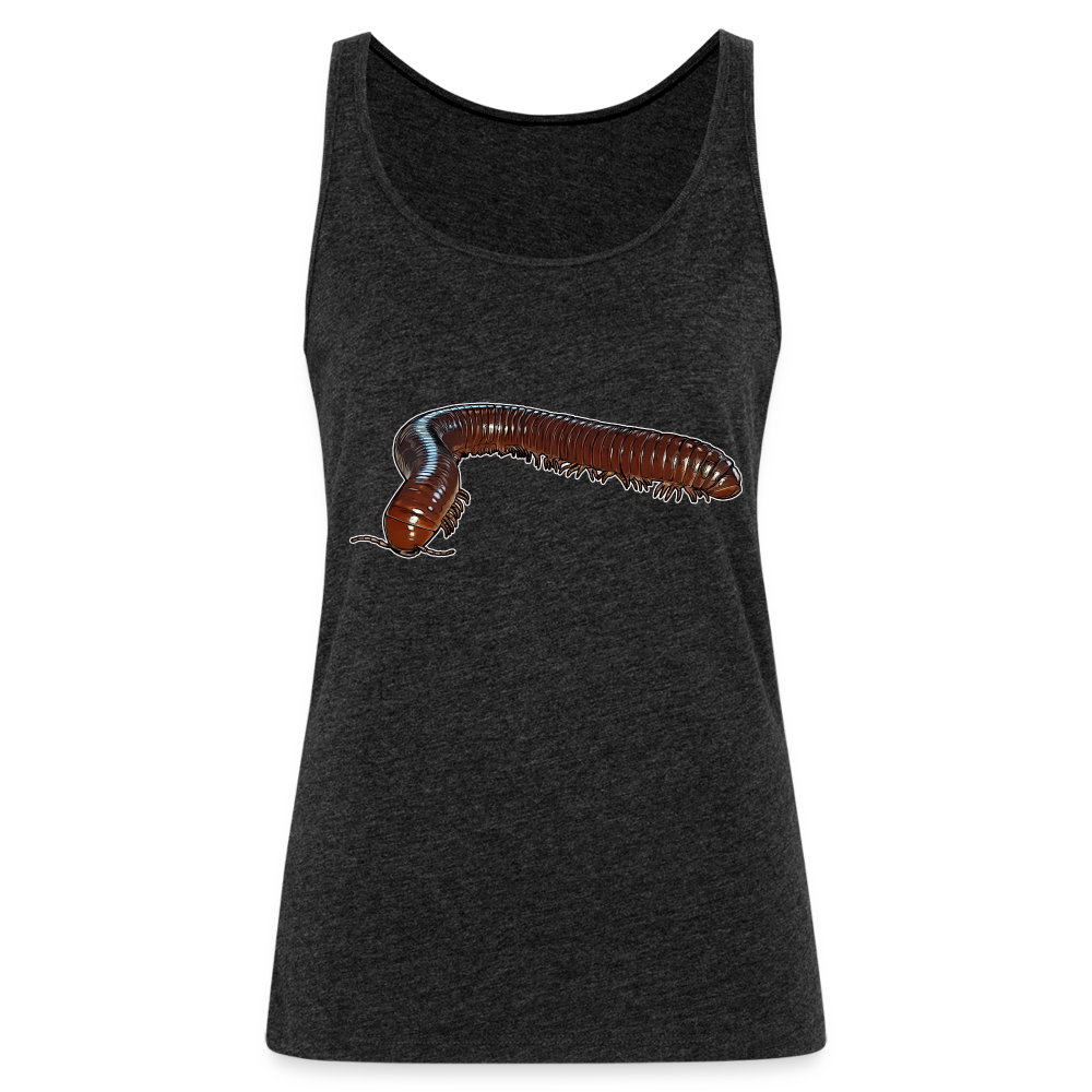 Frauen Tank Top Ophistreptus guineensis - Anthrazit