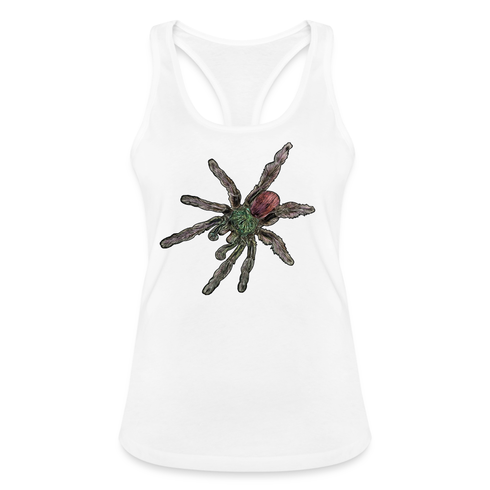 Frauen Ringerrücken Tank Top Caribena versicolor - weiß