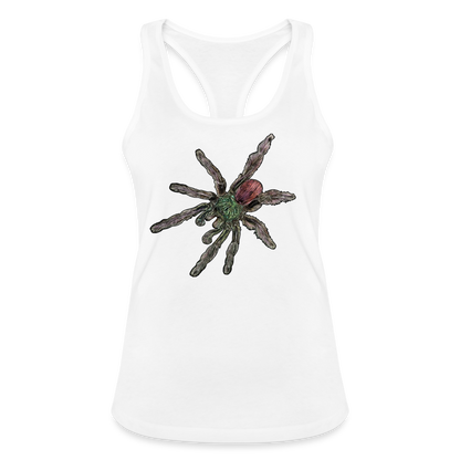 Frauen Ringerrücken Tank Top Caribena versicolor - weiß