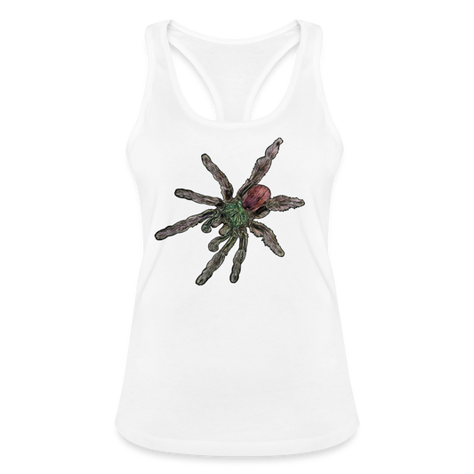 Frauen Ringerrücken Tank Top Caribena versicolor - weiß