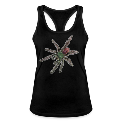 Frauen Ringerrücken Tank Top Caribena versicolor - Schwarz