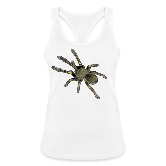 Frauen Ringerrücken Tank Top Ephebopus murinus - weiß