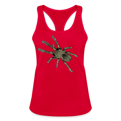 Frauen Ringerrücken Tank Top Ephebopus murinus - Rot