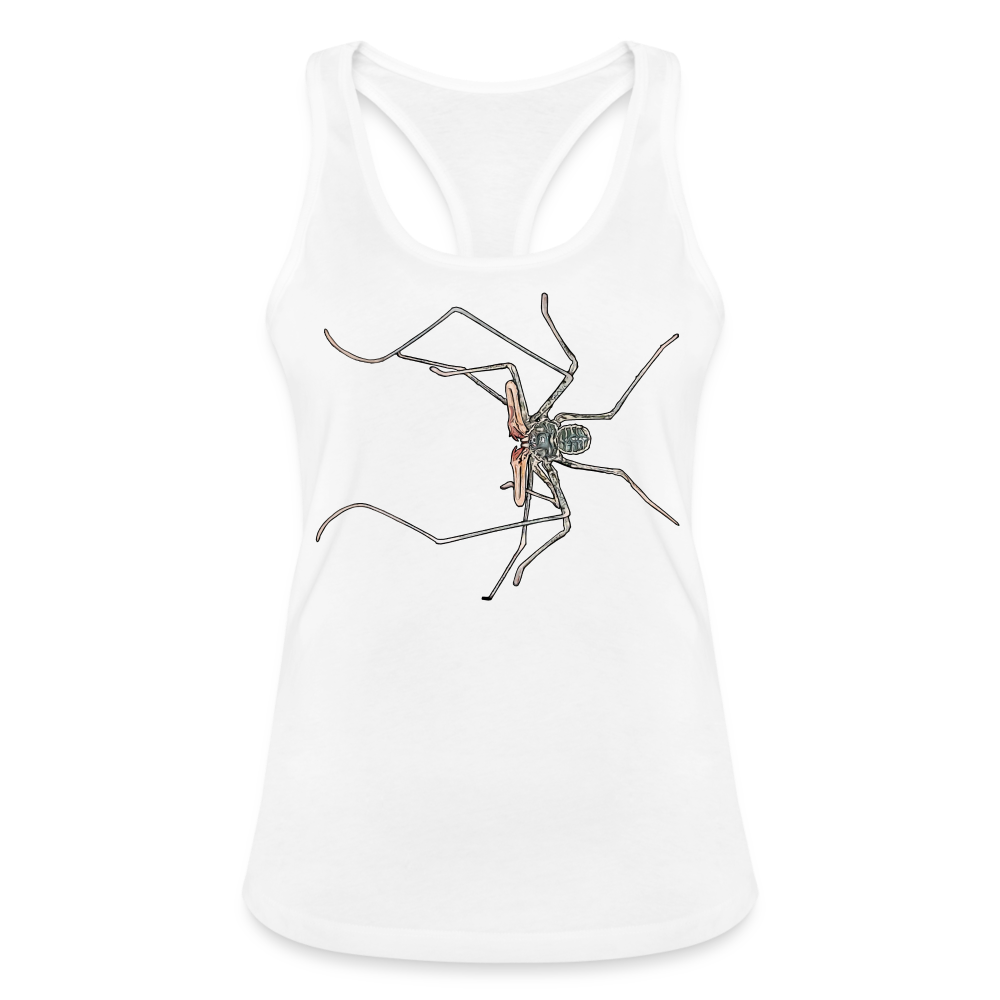 Frauen Ringerrücken Tank Top Euphrynichus bacillifer - weiß