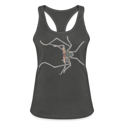 Frauen Ringerrücken Tank Top Euphrynichus bacillifer - Graphite