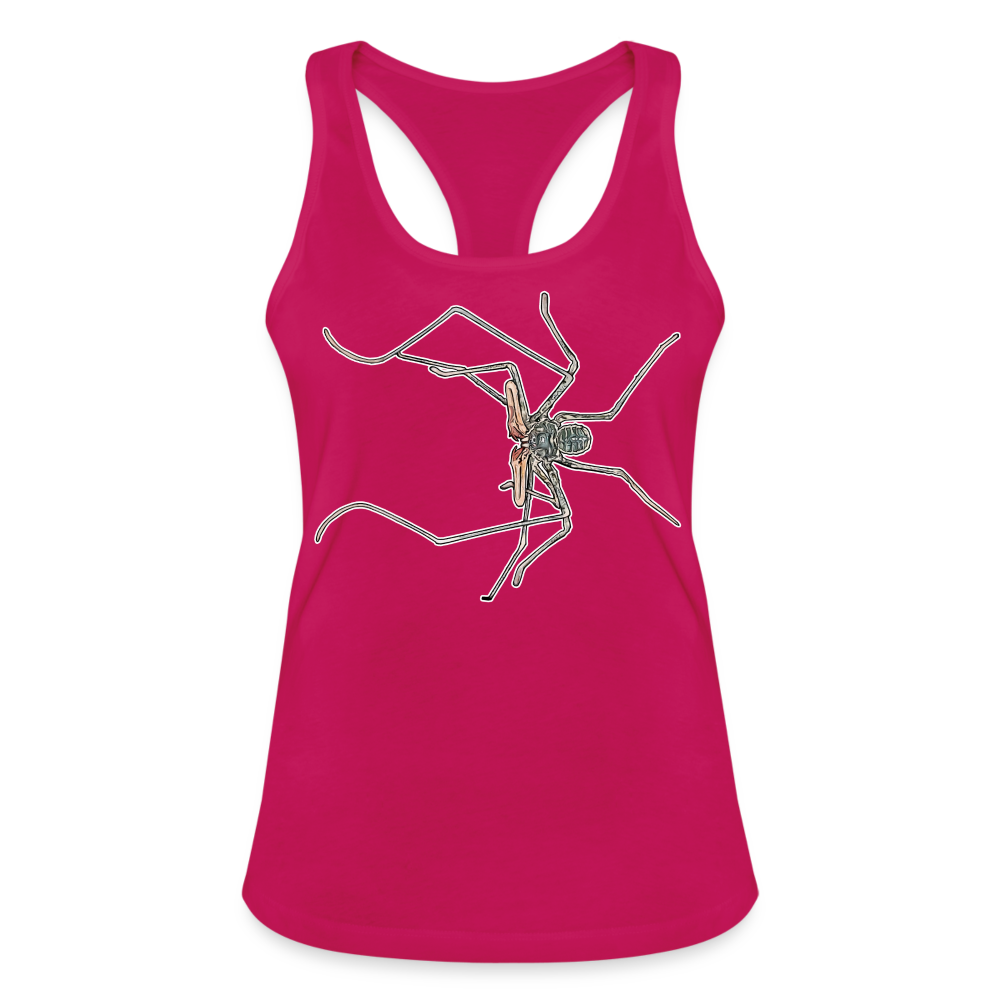 Frauen Ringerrücken Tank Top Euphrynichus bacillifer - dunkles Pink