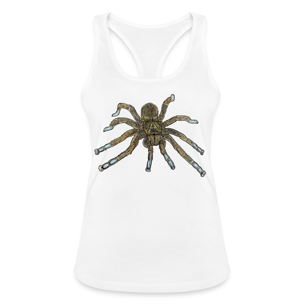 Frauen Ringerrücken Tank Top Idiothele mira - weiß