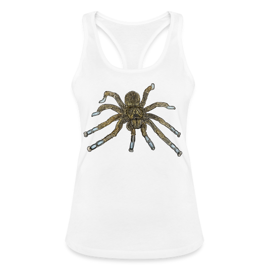 Frauen Ringerrücken Tank Top Idiothele mira - weiß