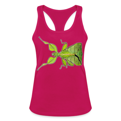 Frauen Ringerrücken Tank Top Phyllium philippinicum female - dunkles Pink