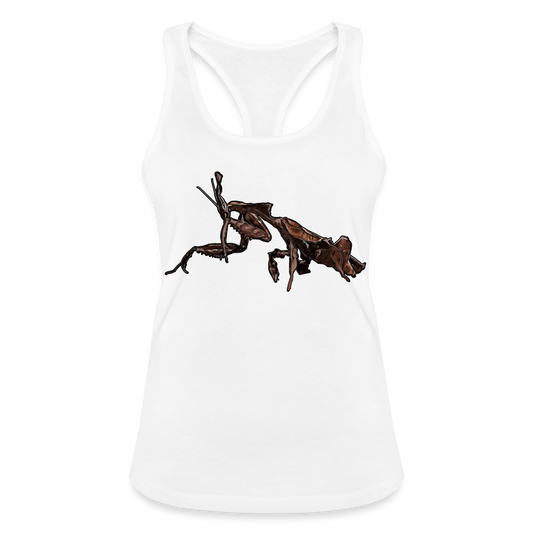 Frauen Ringerrücken Tank Top Phyllocrania paradoxa female 2 - weiß
