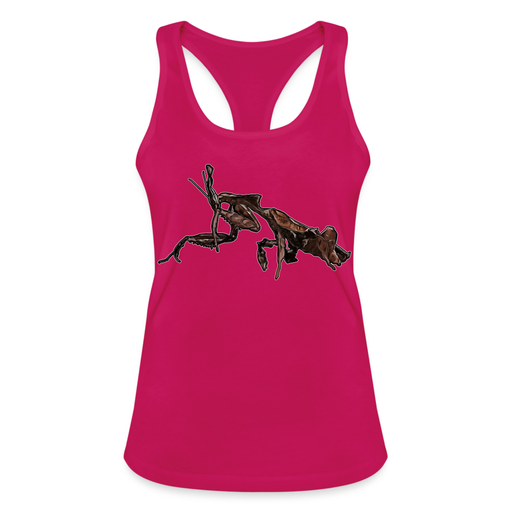 Frauen Ringerrücken Tank Top Phyllocrania paradoxa female 2 - dunkles Pink