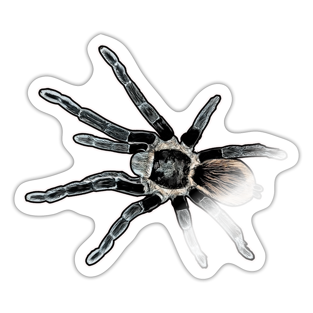 Sticker Tliltocatl vagans - Weiß glänzend