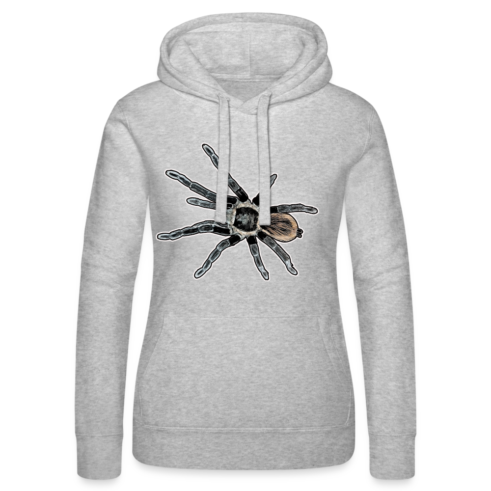 Frauen Russell Kapuzen Sweater Tliltocatl vagans - Grau meliert