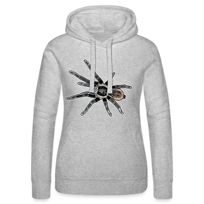 Frauen Russell Kapuzen Sweater Tliltocatl vagans - Grau meliert