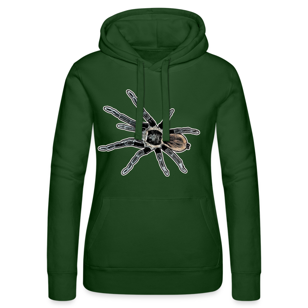 Frauen Russell Kapuzen Sweater Tliltocatl vagans - Flaschengrün