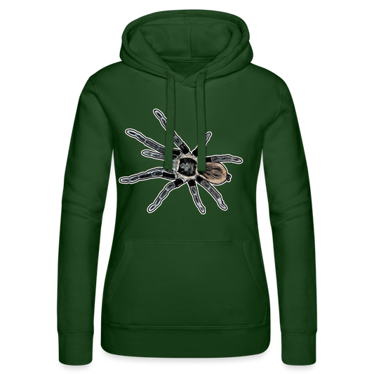 Frauen Russell Kapuzen Sweater Tliltocatl vagans - Flaschengrün