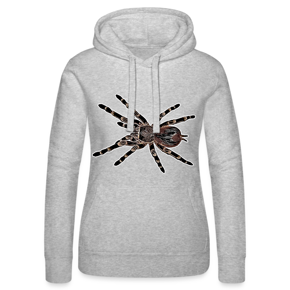 Frauen Russell Kapuzen Sweater Acanthoscurria geniculata - Grau meliert