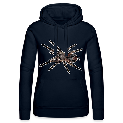 Frauen Russell Kapuzen Sweater Acanthoscurria geniculata - Navy