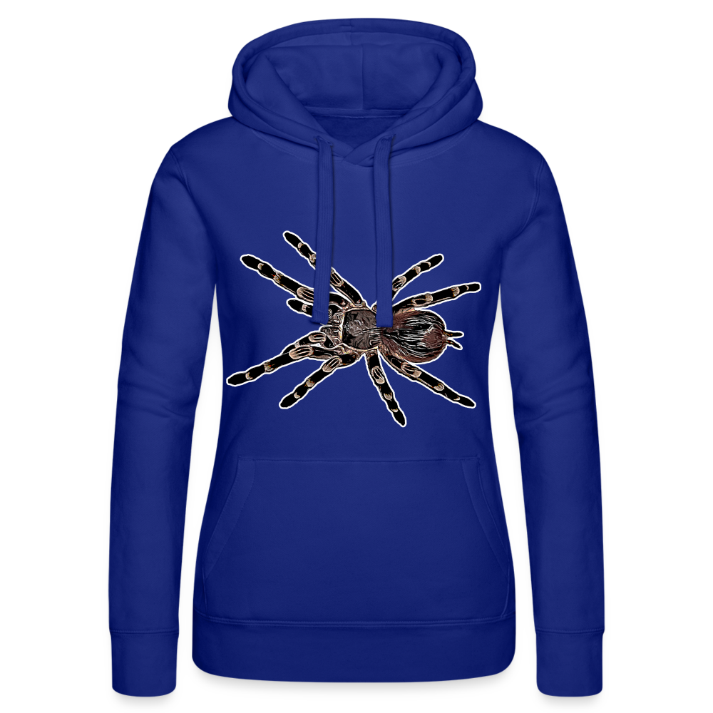 Frauen Russell Kapuzen Sweater Acanthoscurria geniculata - Royalblau