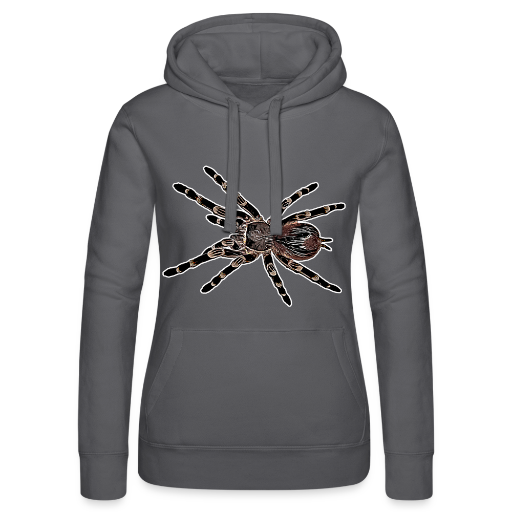Frauen Russell Kapuzen Sweater Acanthoscurria geniculata - Grau
