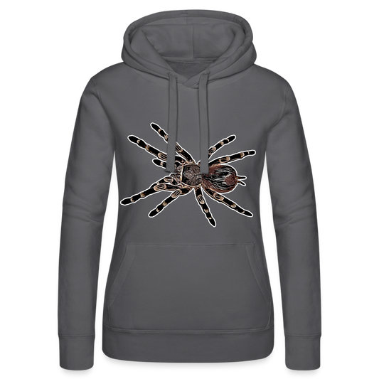 Frauen Russell Kapuzen Sweater Acanthoscurria geniculata - Grau