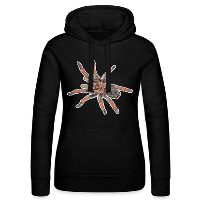 Frauen Russell Kapuzen Sweater Brachypelma emilia - Schwarz