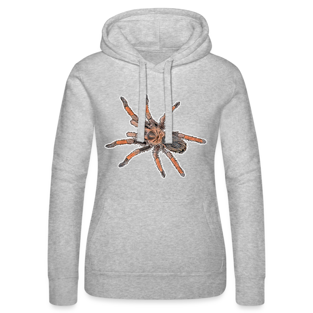 Frauen Russell Kapuzen Sweater Brachypelma emilia - Grau meliert