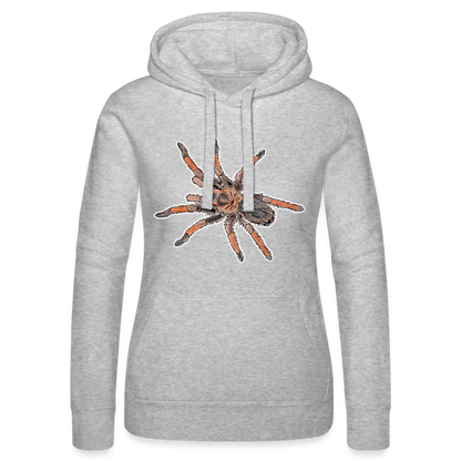 Frauen Russell Kapuzen Sweater Brachypelma emilia - Grau meliert