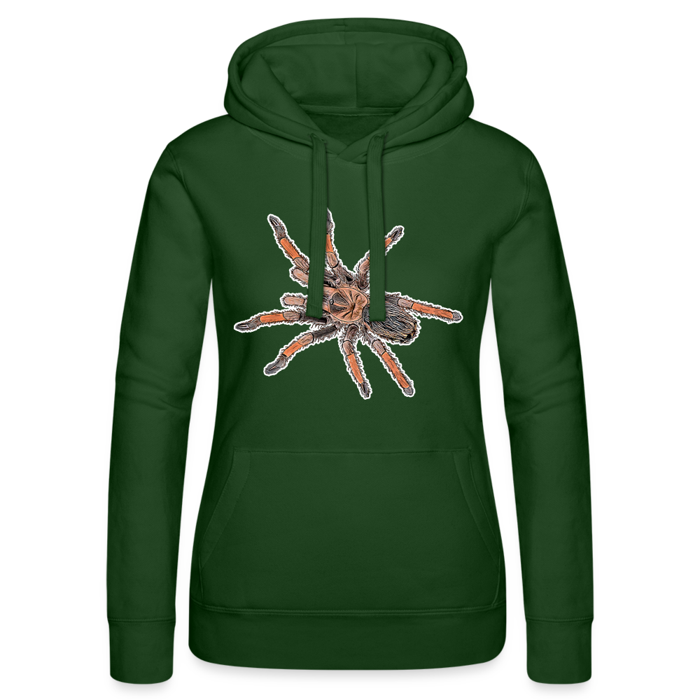 Frauen Russell Kapuzen Sweater Brachypelma emilia - Flaschengrün