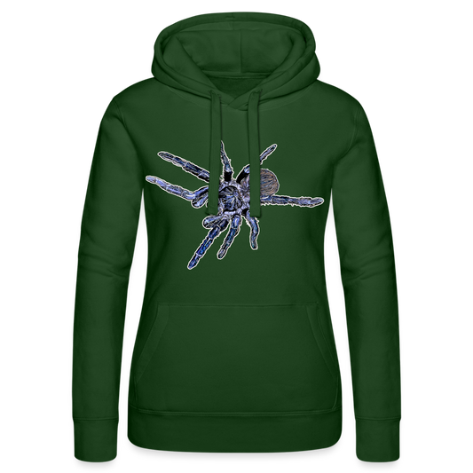 Frauen Russell Kapuzen Sweater Pterinopelma sazimai - Flaschengrün