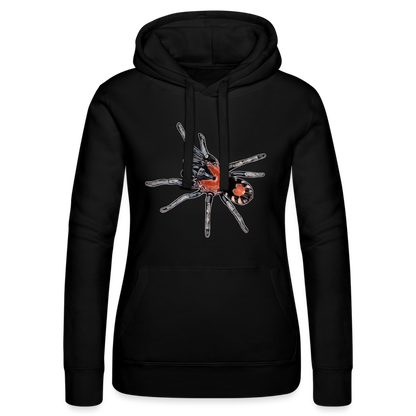 Frauen Russell Kapuzen Sweater Cyriocosmus elegans - Schwarz