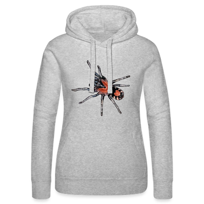 Frauen Russell Kapuzen Sweater Cyriocosmus elegans - Grau meliert